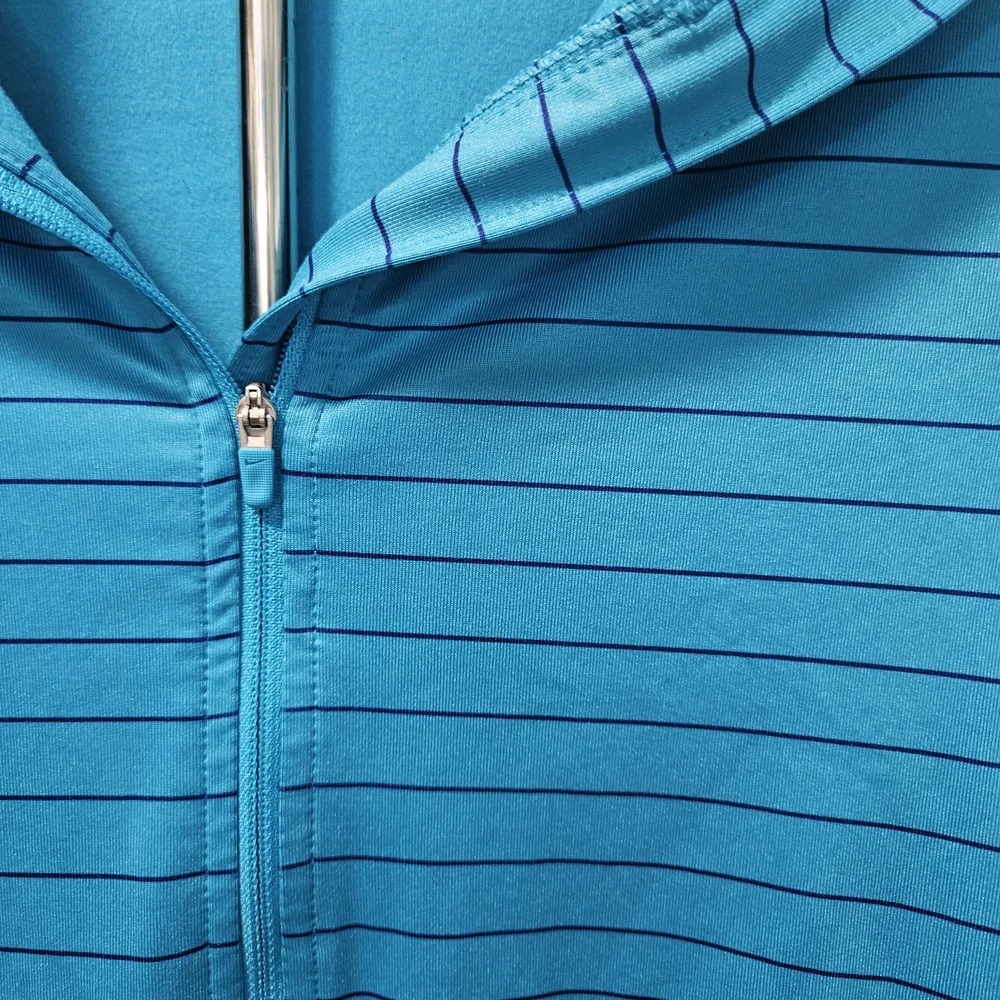 Nike Pro Dri-FIT‎ Half-Zip Teal Running Pullover